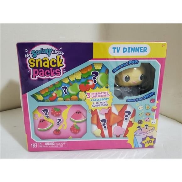 My Squishy Little Snack Packs TV Dinner Emmy Mystery Pack Collection - Picture 3 of 7